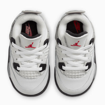 Kid's Jordan 4 Retro OG "White Cement" Toddlers