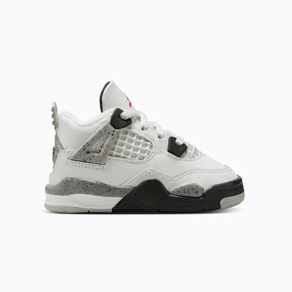 Kid's Jordan 4 Retro OG "White Cement" Toddlers