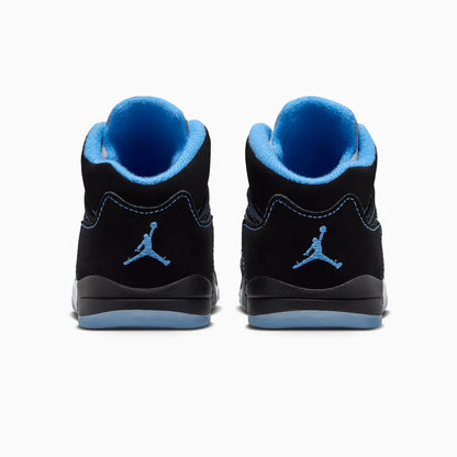 Kid's Jordan 5 Retro "Black University Blue" Toddlers