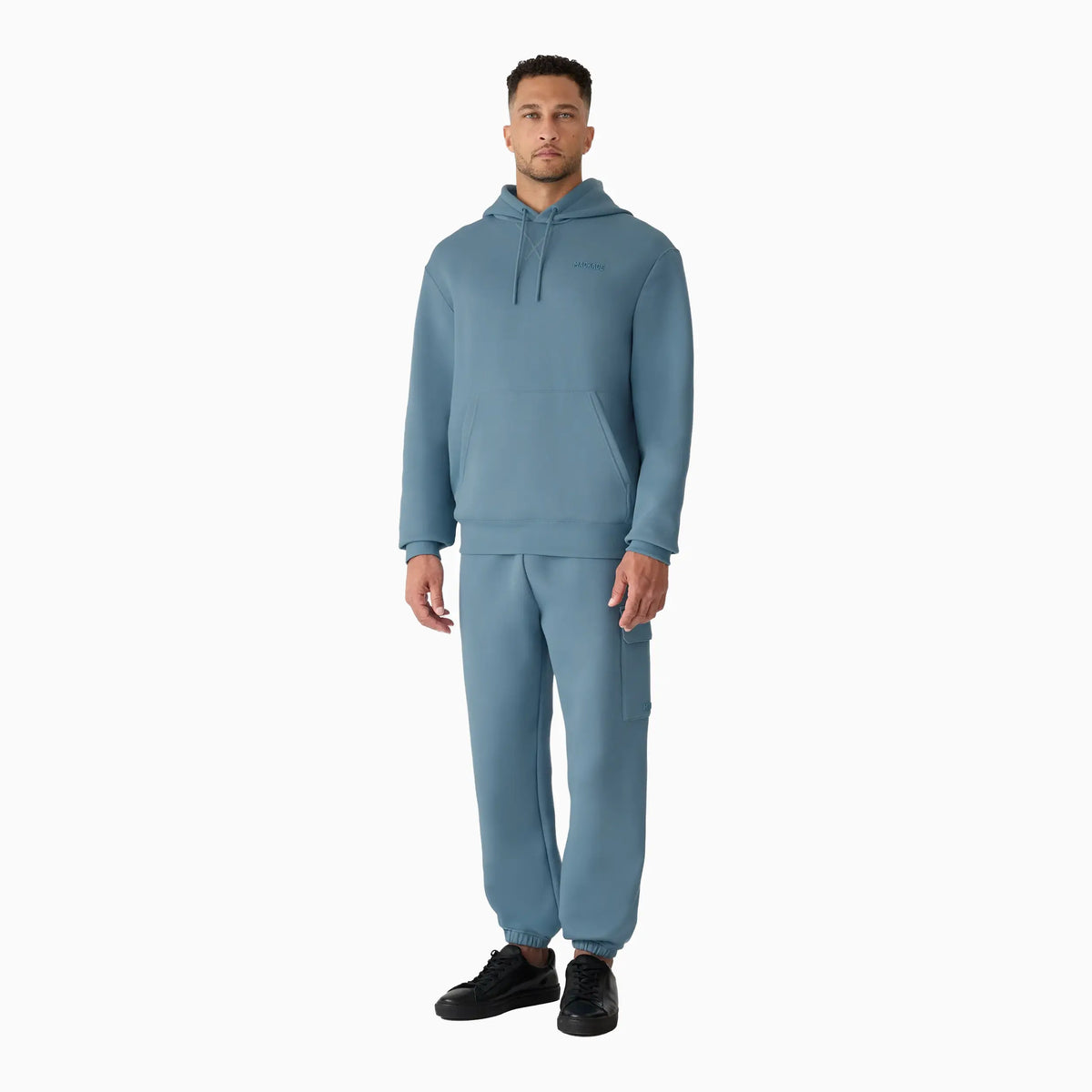 KOLTON Double-Face Jersey Logo Hoodie