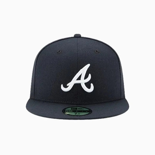 Atlanta Braves MLB Authentic Collection Road 59FIFTY Fitted