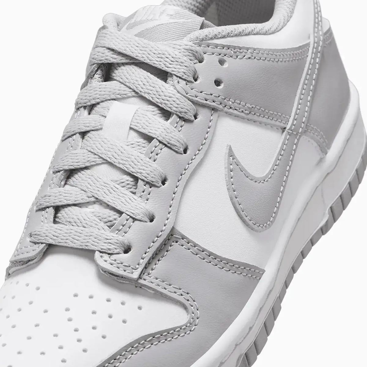 Kid's Dunk Low "Light Smoke Grey" Grade School