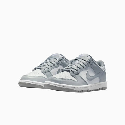 Kid's Dunk Low "Light Smoke Grey White" Grade School