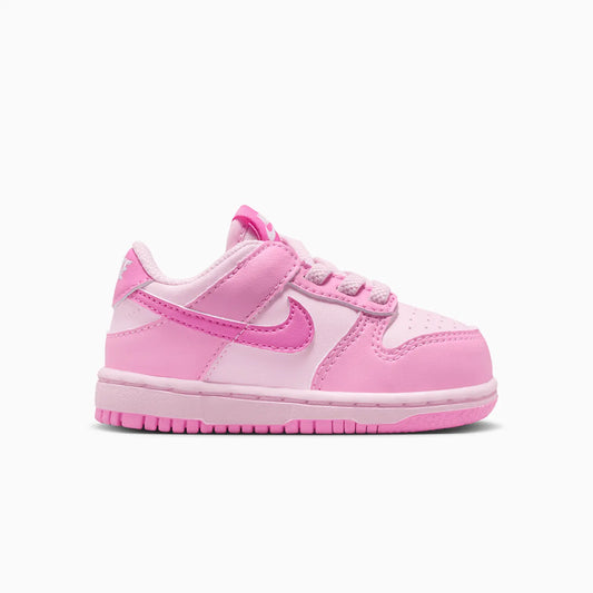 Kid's Dunk Low "Pink Rise Pink Foam" Toddlers