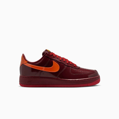 Men's Air Force 1 Low "Dark Team Red and Safety Orange"