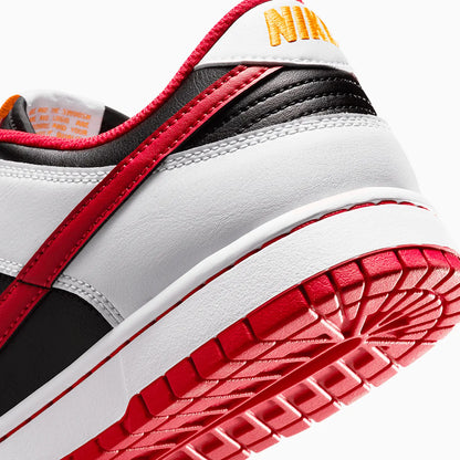 Men's Dunk Low Retro "Black White University Red"