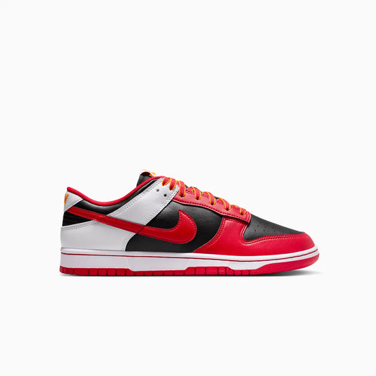 Men's Dunk Low Retro "Black White University Red"