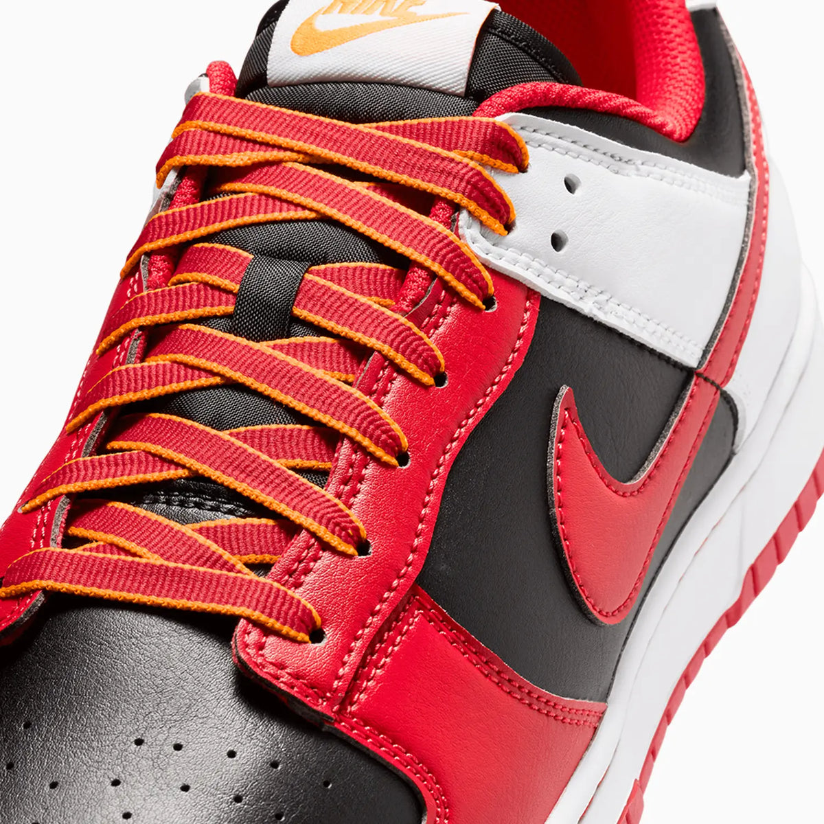 Men's Dunk Low Retro "Black White University Red"
