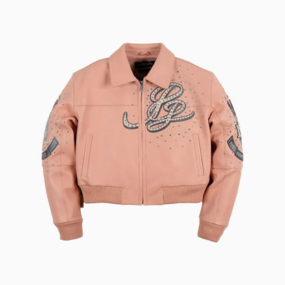 Women's 48Th Anniversary Crop Leather Jacket