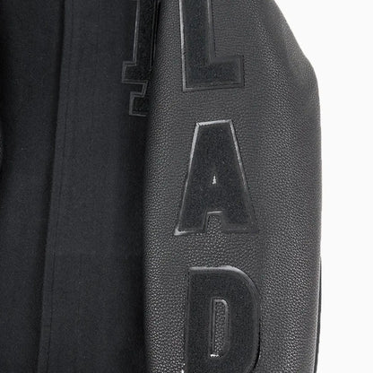 Kid's Los Angeles Dodgers MLB Triple Black Wool Varsity Jacket