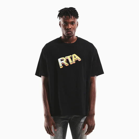 Men's Colin Oversized Black Cash Only T-Shirt