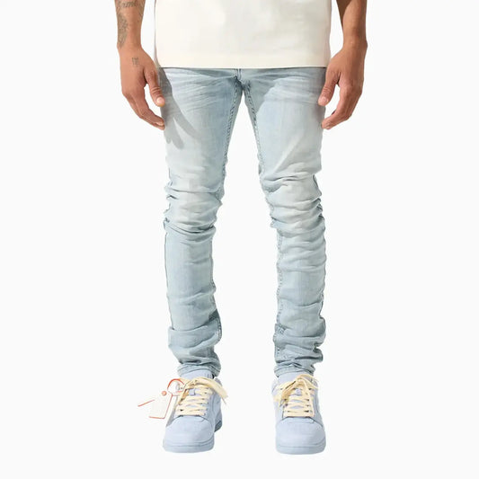 Men's Ice Skinny Denim Jeans Pant