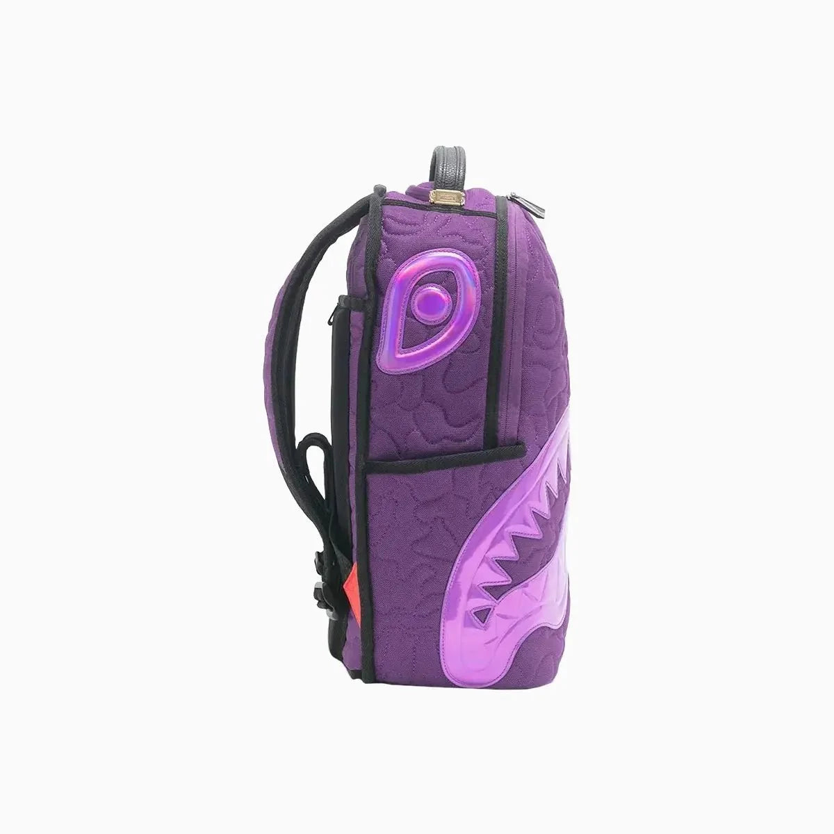 AI Quilted Iridescent Backpack