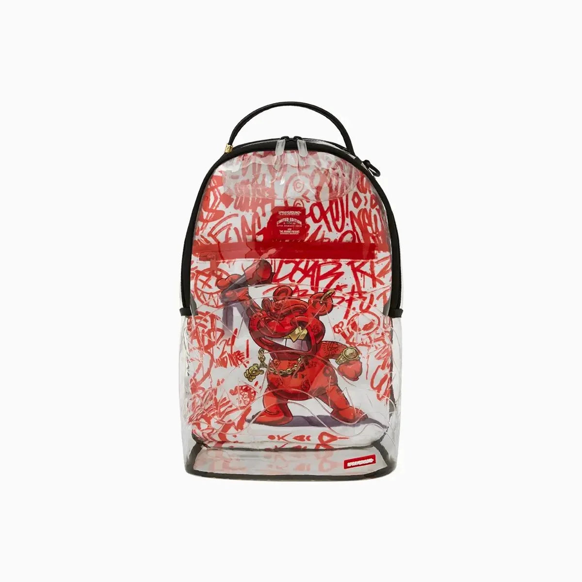 Bear Grills Dlx Clear Backpack