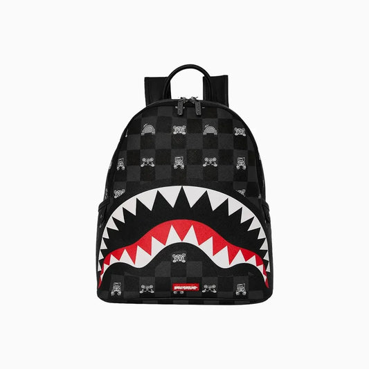 Gray Peeking Character Check Savage Backpack