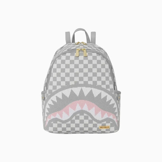 Knit Sharks In Paris In Cream Savage Backpack