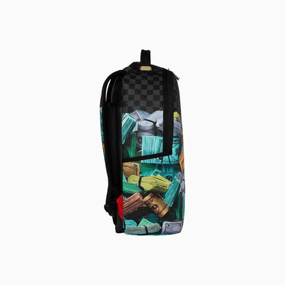 Monopoly Money Stacks Backpack