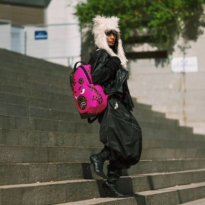 Pink Money Bear Dlxsv Backpack