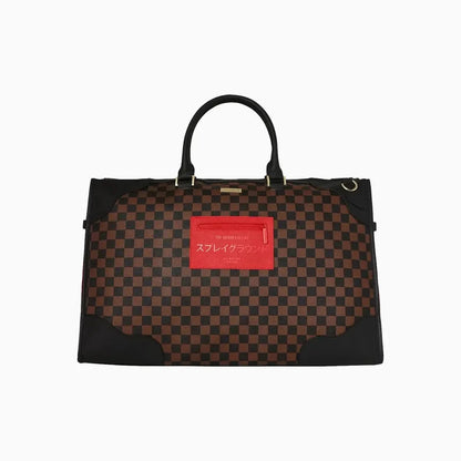 Red Redemption Pyramid Duffle