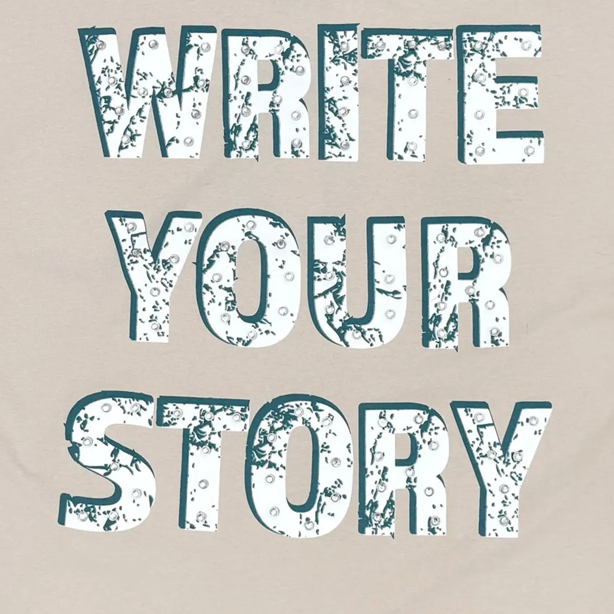 Men's Write Your Story Wide Crop Fit T-Shirt