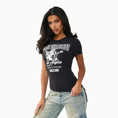 Women's Crystal Buddha T-Shirt