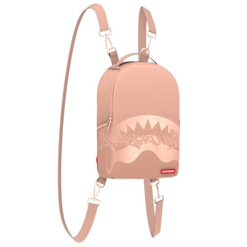 Rose Ghost Drip Mini Backpack
