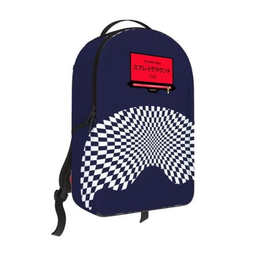 Ichimatsu Moyo Warp Check Shark Backpack