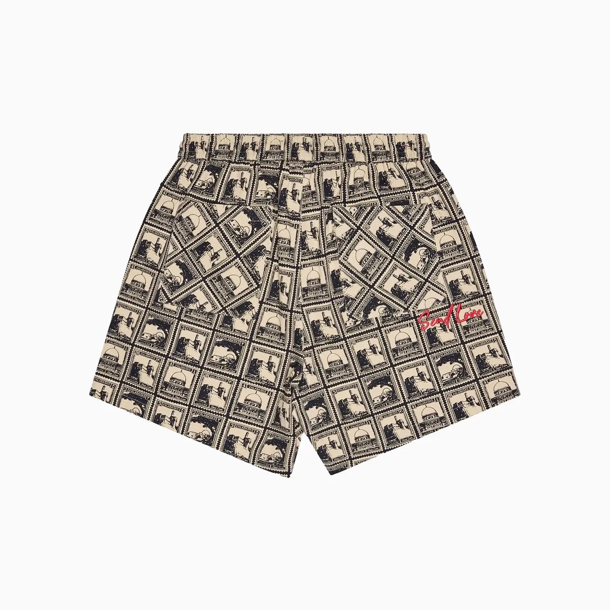 Men's Send Love T-Shirt and Shorts Outfit