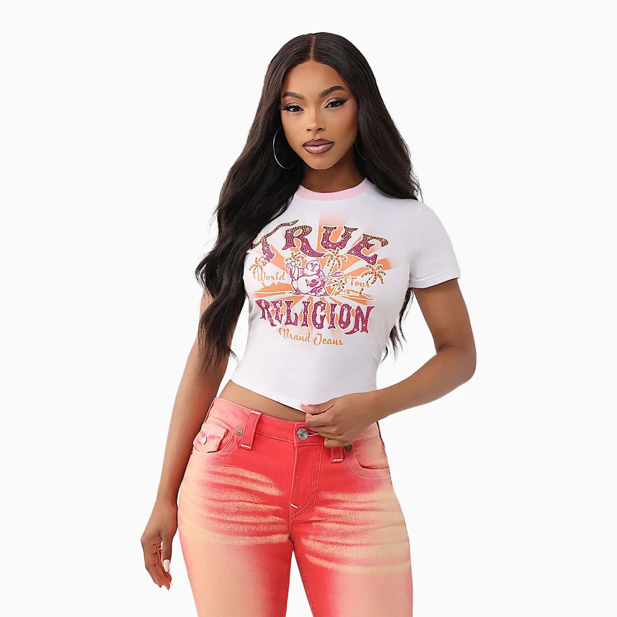 Women's Crystal Logo Baby T-Shirt