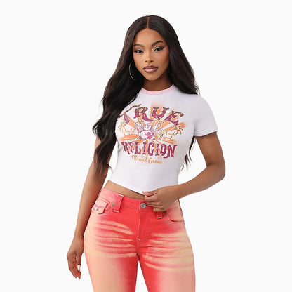 Women's Crystal Logo Baby T-Shirt